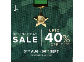 J. | Junaid Jamshed Defence Day Upto 40% OFF